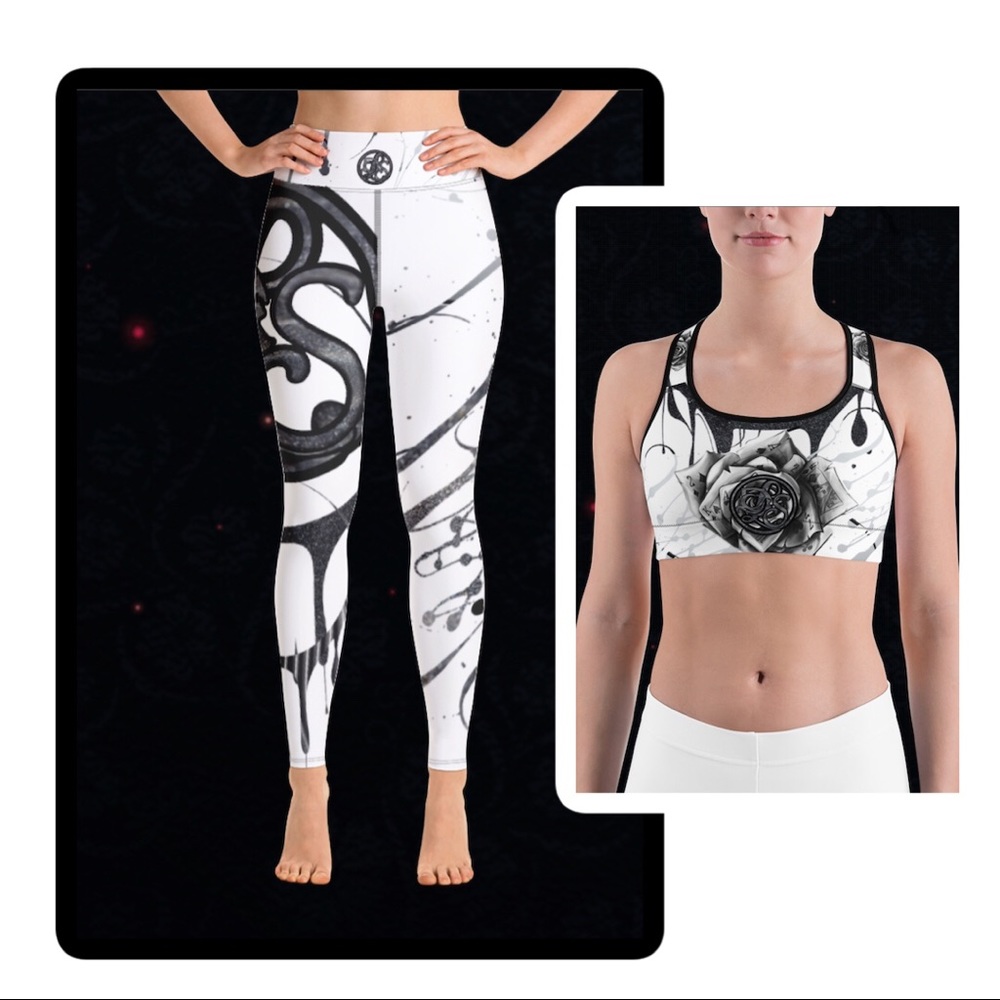 Lucid Dream Limited Edition Yoga Logo Leggings Limited Edition ALL SIZES